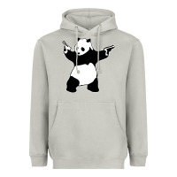 Moon Dust banksy panda Heavyweight Hoodie - artisFamous