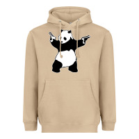 Mushroom banksy panda Heavyweight Hoodie - artisFamous