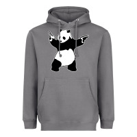 Storm banksy panda Heavyweight Hoodie - artisFamous