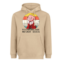 Mushroom retro style technoblade merch cosplay Heavyweight Hoodie - artisFamous