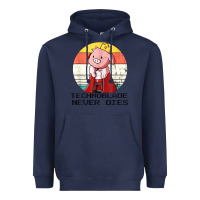Navy retro style technoblade merch cosplay Heavyweight Hoodie - artisFamous