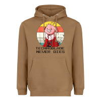 Toasted Coconut retro style technoblade merch cosplay Heavyweight Hoodie - artisFamous