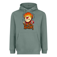 Sage heat miser i'am too much Heavyweight Hoodie - artisFamous