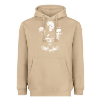 Mushroom horror and scream film Heavyweight Hoodie - artisFamous