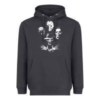 Smoke horror and scream film Heavyweight Hoodie - artisFamous