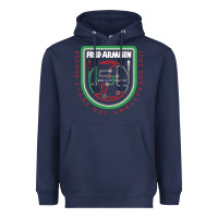 Navy fred armisen Heavyweight Hoodie - artisFamous