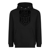 Black soccer team Heavyweight Hoodie - artisFamous