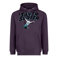 Plum silver surfer Heavyweight Hoodie - artisFamous