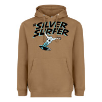 Toasted Coconut silver surfer Heavyweight Hoodie - artisFamous