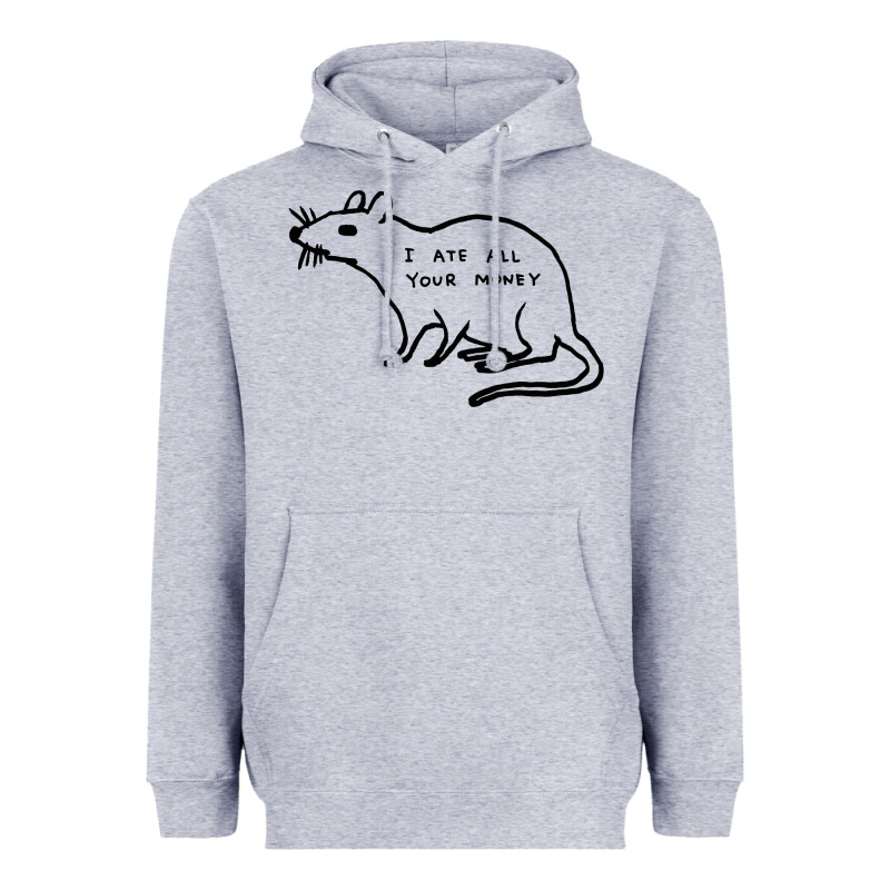 I Ate All Your Money Heavyweight Hoodie by artisFamous | Teevron