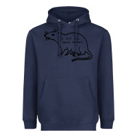 Navy I Ate All Your Money Heavyweight Hoodie - artisFamous