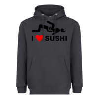 Smoke i love sushi funny Heavyweight Hoodie - artisFamous