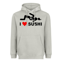 Moon Dust i love sushi funny Heavyweight Hoodie - artisFamous