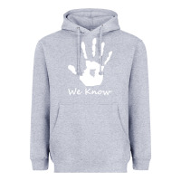 Heather Grey skyrim dark brotherhood we know hand novelty kids mens womens t shirt Heavyweight Hoodie - artisFamous