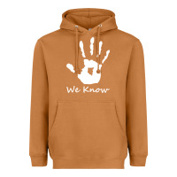 Meerkat skyrim dark brotherhood we know hand novelty kids mens womens t shirt Heavyweight Hoodie - artisFamous