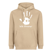 Mushroom skyrim dark brotherhood we know hand novelty kids mens womens t shirt Heavyweight Hoodie - artisFamous