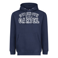 Navy strength cartel Heavyweight Hoodie - artisFamous