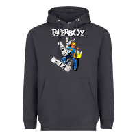 Smoke paperboy Heavyweight Hoodie - artisFamous