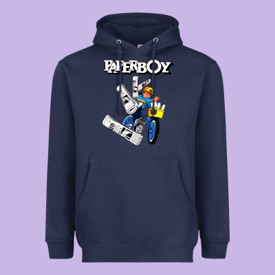 Paperboy Heavyweight Hoodie Designed By Artisfamous