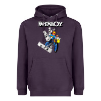 Plum paperboy Heavyweight Hoodie - artisFamous