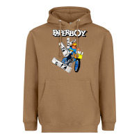 Toasted Coconut paperboy Heavyweight Hoodie - artisFamous