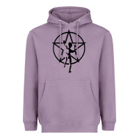 Lavender RUSH STARMAN Heavyweight Hoodie - artisFamous