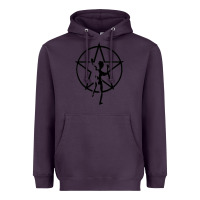 Plum RUSH STARMAN Heavyweight Hoodie - artisFamous