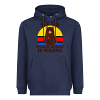 Navy funny beer because murder is wrong for drinking men lover Heavyweight Hoodie - artisFamous