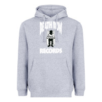 Heather Grey death row records Heavyweight Hoodie - artisFamous