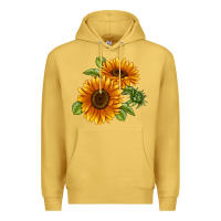 Antique Gold Soraya Sunflower Premium Hoodie - LillyAllenDesigns