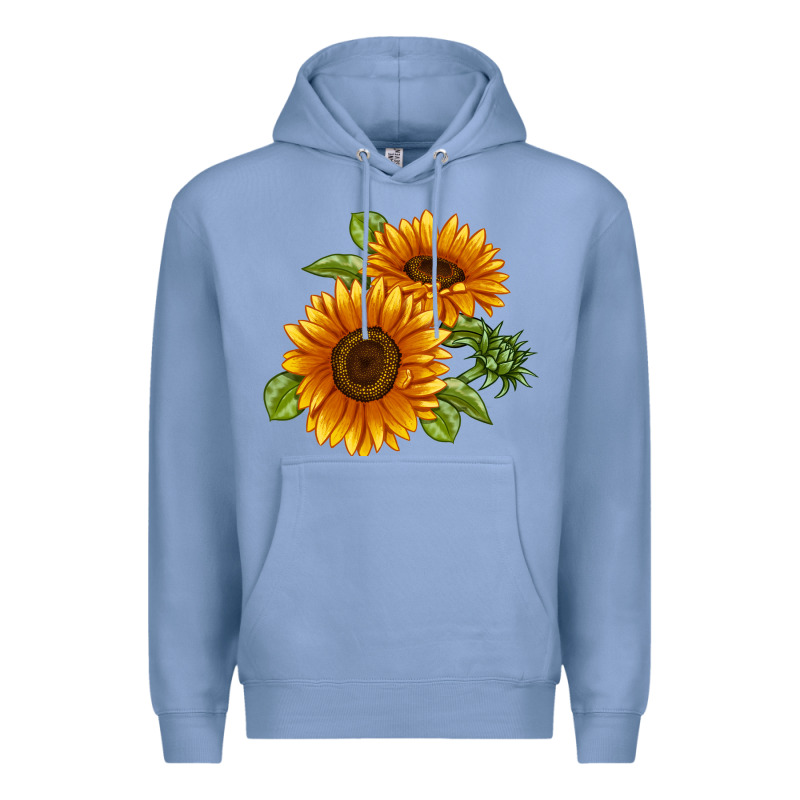 Soraya Sunflower Premium Hoodie by LillyAllenDesigns | Teevron