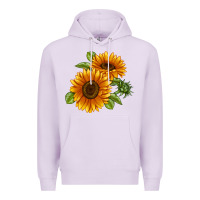 Lilac Soraya Sunflower Premium Hoodie - LillyAllenDesigns