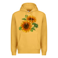 Mustard Soraya Sunflower Premium Hoodie - LillyAllenDesigns