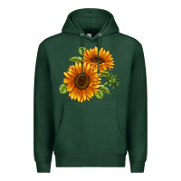 Sports Green Soraya Sunflower Premium Hoodie - LillyAllenDesigns