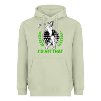 Matcha id hit that funny golfing golf Heavyweight Hoodie - artisFamous