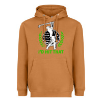 Meerkat id hit that funny golfing golf Heavyweight Hoodie - artisFamous