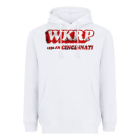 White wkrp in cincinnati Heavyweight Hoodie - artisFamous