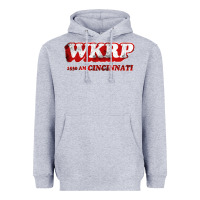 Heather Grey wkrp in cincinnati Heavyweight Hoodie - artisFamous