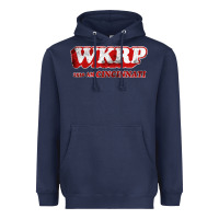 Navy wkrp in cincinnati Heavyweight Hoodie - artisFamous