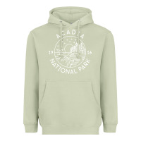 Matcha a.ca.di.a national park 1916 mai.ne bar harbor t sh Heavyweight Hoodie - artisFamous