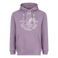 Lavender a.ca.di.a national park 1916 mai.ne bar harbor t sh Heavyweight Hoodie - artisFamous