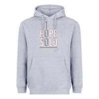 Heather Grey 1 hope solo Heavyweight Hoodie - artisFamous