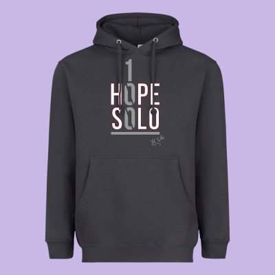 1 Hope Solo Heavyweight Hoodie Designed By Artisfamous