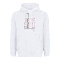 White 1 hope solo Heavyweight Hoodie - artisFamous