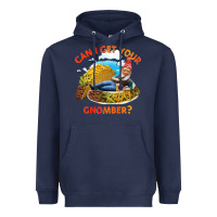 Navy taco gnome thinks you're cute Heavyweight Hoodie - artisFamous