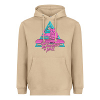 Mushroom Cats on Synthesizers in Space Heavyweight Hoodie - artisFamous