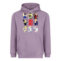 Lavender jojo adventure Heavyweight Hoodie - artisFamous