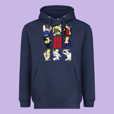 Jojo Adventure Heavyweight Hoodie Designed By Artisfamous
