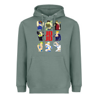 Sage jojo adventure Heavyweight Hoodie - artisFamous