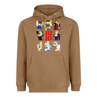 Toasted Coconut jojo adventure Heavyweight Hoodie - artisFamous